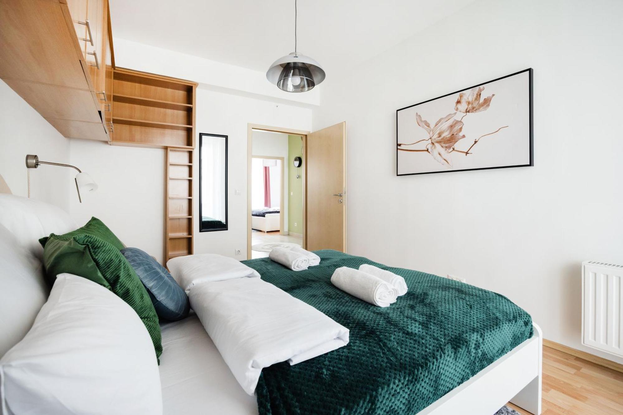 Modern Two-Bedroom Apartment With Free Parking Budapešť Exteriér fotografie