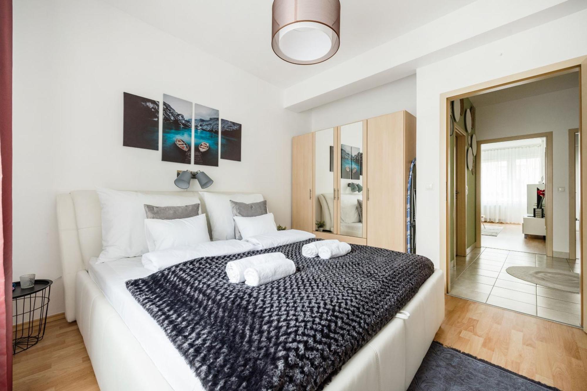 Modern Two-Bedroom Apartment With Free Parking Budapešť Exteriér fotografie
