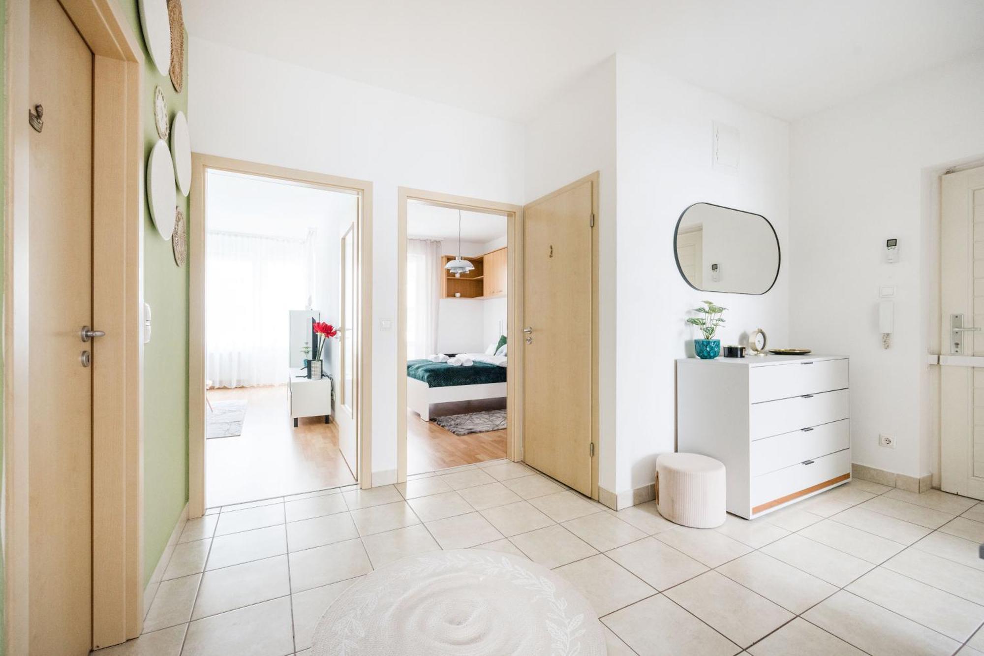 Modern Two-Bedroom Apartment With Free Parking Budapešť Exteriér fotografie